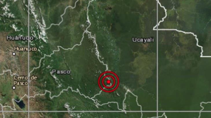 Sismo de magnitud 7.2 sacude región peruana de Ucayali, frontera con Brasil
