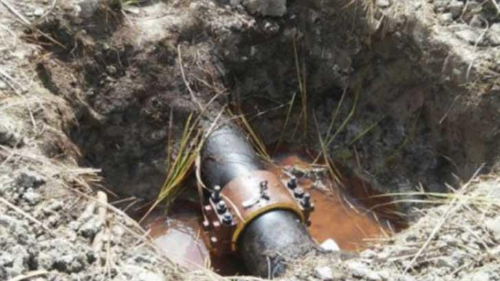 Toma clandestina de hidrocarburo provoca fuga de gas en el Edomex