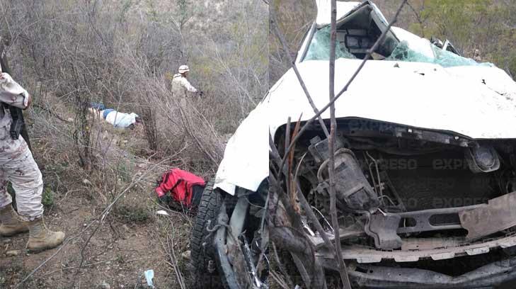 Fallece Policía Estatal en accidente carretero en tramo Moctezuma-Hermosillo