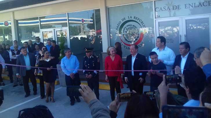 Senador Arturo Bours inaugura Casa de Enlace en Hermosillo