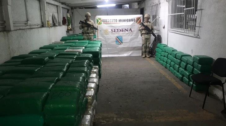 Militares incautan casi 3 toneladas de mariguana en San Luis Río Colorado