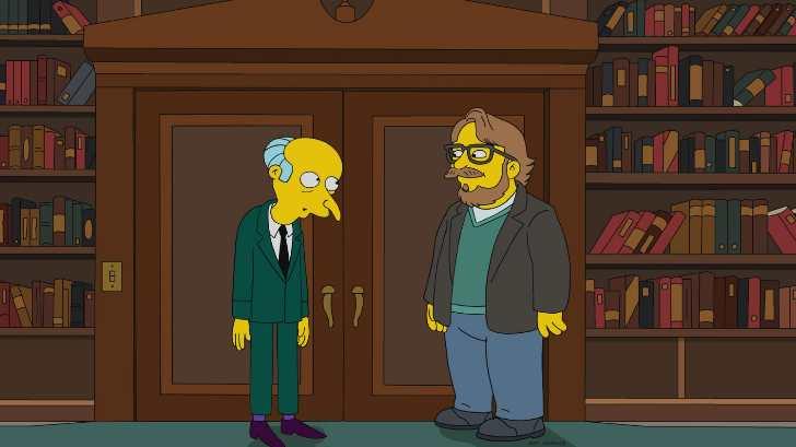 Guillermo Del Toro, cara a cara con ‘Mr. Burns’ en ‘Los Simpson’