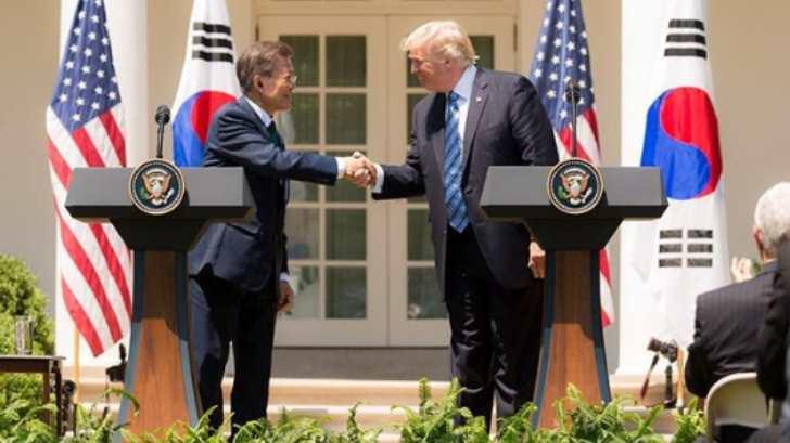 Donald Trump merece el Premio Nobel de la Paz: Moon Jae-in