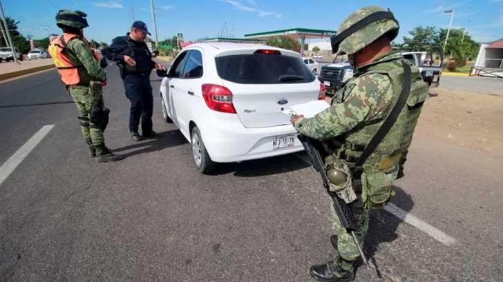 Refuerzan 600 elementos de la Policía Militar vigilancia en Sinaloa