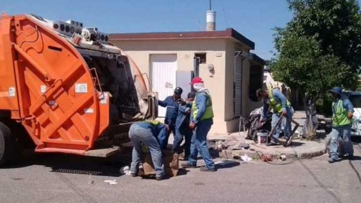 Anuncian castigo para ‘tirabichis’ que echaron tierra a un camión nuevo de la basura