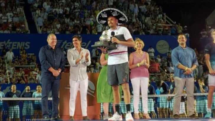 Yafan Wang y Nick Kyrgios se coronan en el Abierto Mexicano