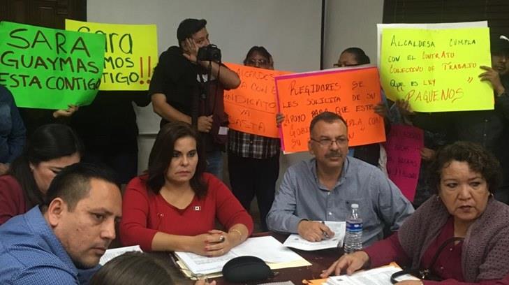 AUDIO | Cabildo de Guaymas sesiona entre fuertes señalamientos contra la alcaldesa