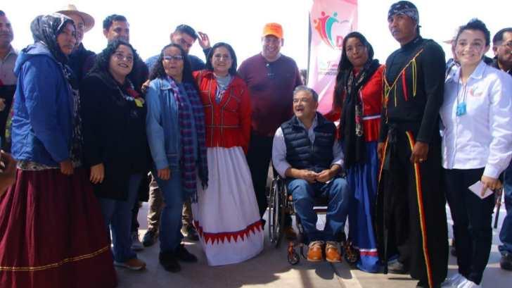 Célida López encabeza jornada de atención en Punta Chueca