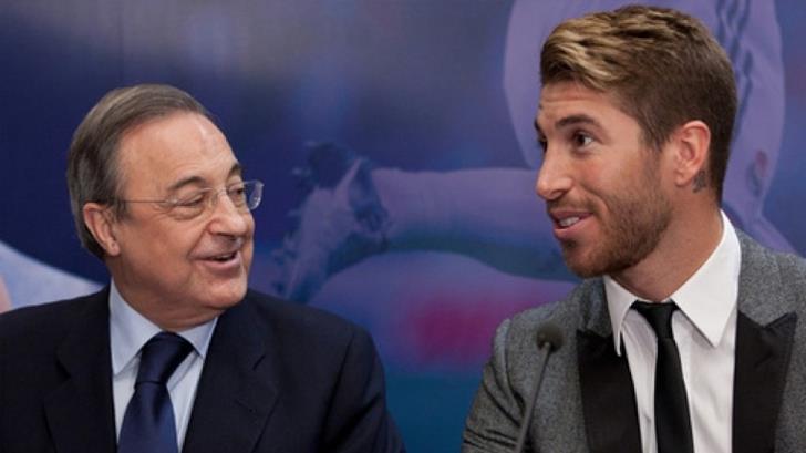 Fuerte discusión entre Ramos y Florentino Pérez, según AS y Marca