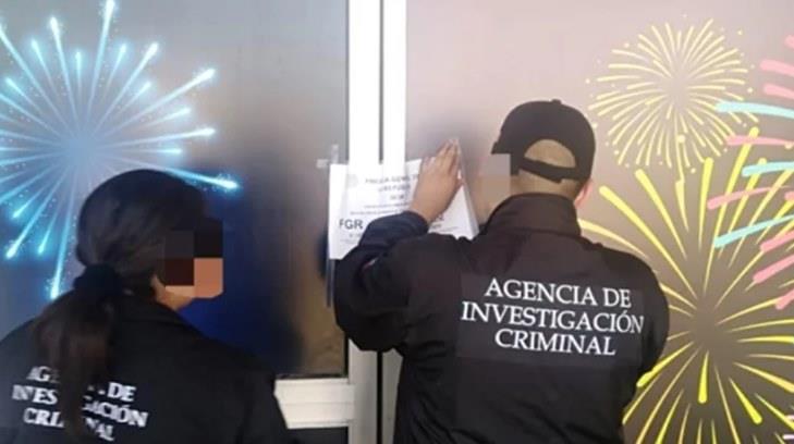 Agentes de la Fiscalía General de la República catean casino clandestino en Culiacán