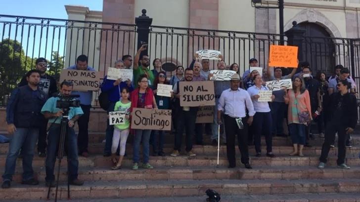 Comunicadores de Sinaloa se suman a protestar por asesinato de Santiago Barroso