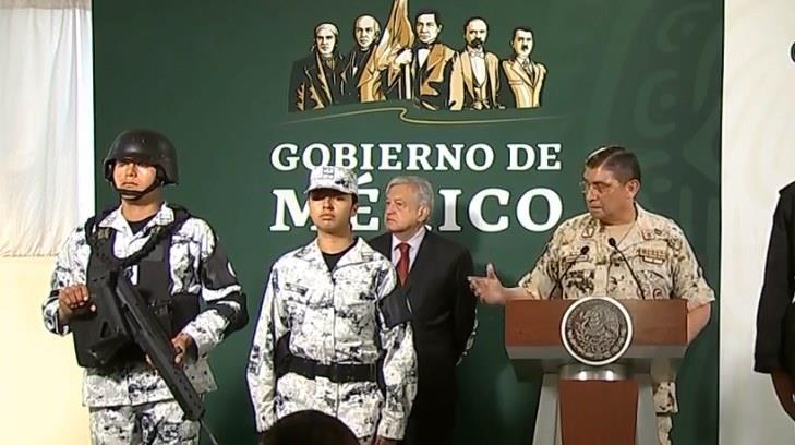 Titular de la Sedena presenta en Tijuana los uniformes de la Guardia Nacional
