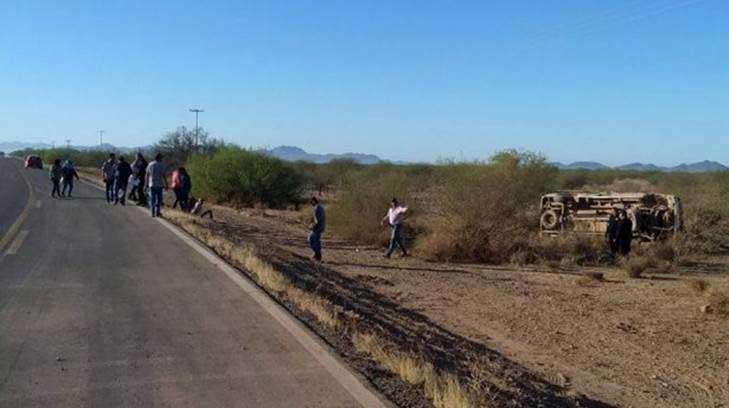 Choque en tramo carretero Hermosillo-Guaymas deja un muerto