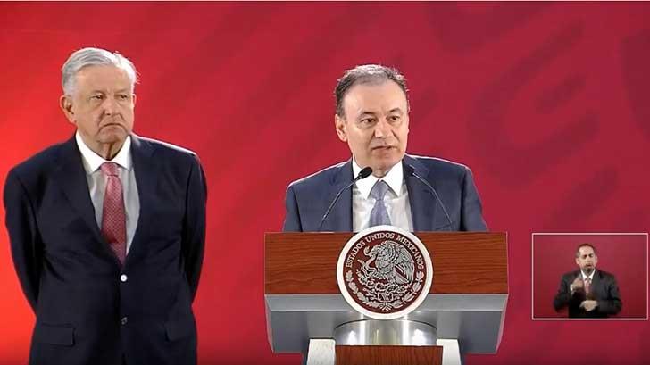 Alfonso Durazo estima que habrá niveles razonables de paz en tres años