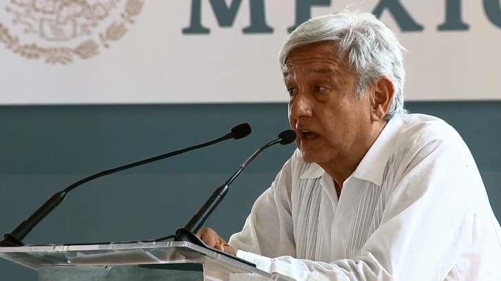 López Obrador supervisa la construcción del Puente de la Unidad en Campeche