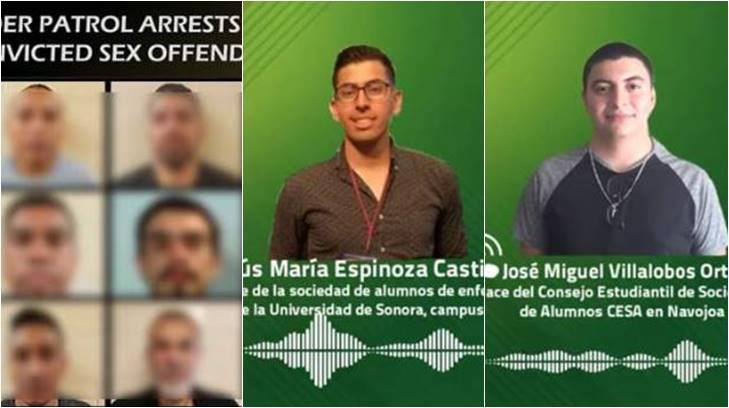 Agresores sexuales detenidos en Arizona y estudiantes en desacuerdo con huelga en la Unison: Expreso 24/7