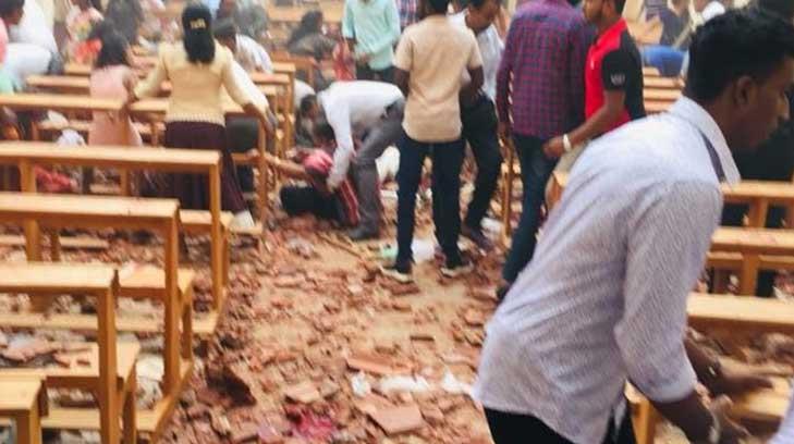 Suman 290 muertos por ataques en Sri Lanka