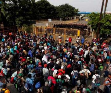 Caravana migrante rechaza propuesta del gobierno de México