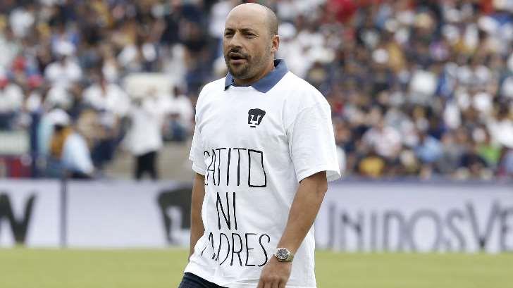 “Gatitos ni mad...”, aparece en C.U. previo al Pumas vs Chivas