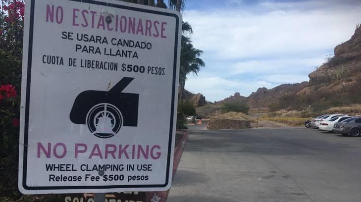Marina San Carlos pide a visitantes respetar reglas en el uso del estacionamiento