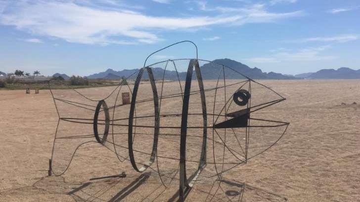 AUDIO | Instalan contenedores en forma de pescado en Guaymas y San Carlos