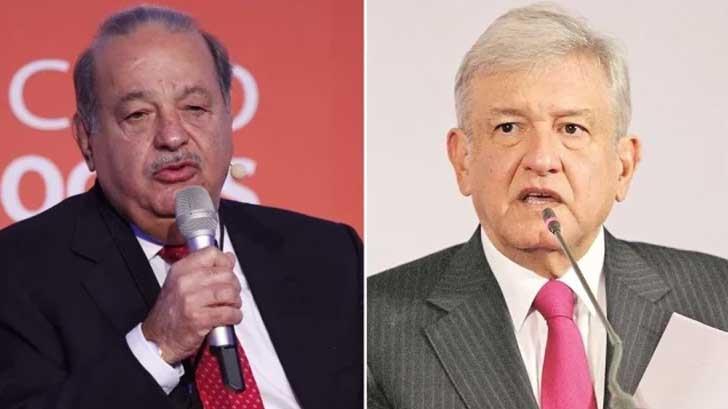 López Obrador revela que comió con Carlos Slim