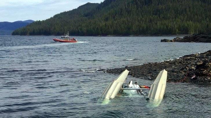 Deja 6 muertos choque de avionetas en pleno vuelo sobre Alaska