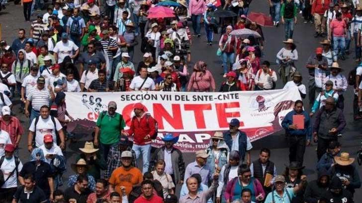 La CNTE en Chiapas realiza paro de labores de 72 horas en protesta contra la reforma educativa