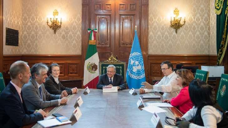 López Obrador se reúne con Henrietta Fore, directora ejecutiva de Unicef
