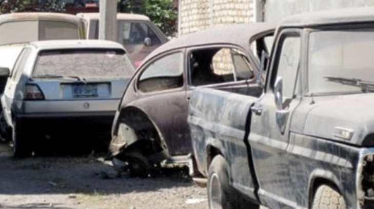 Autos abandonados invaden como plagas las calles de Hermosillo