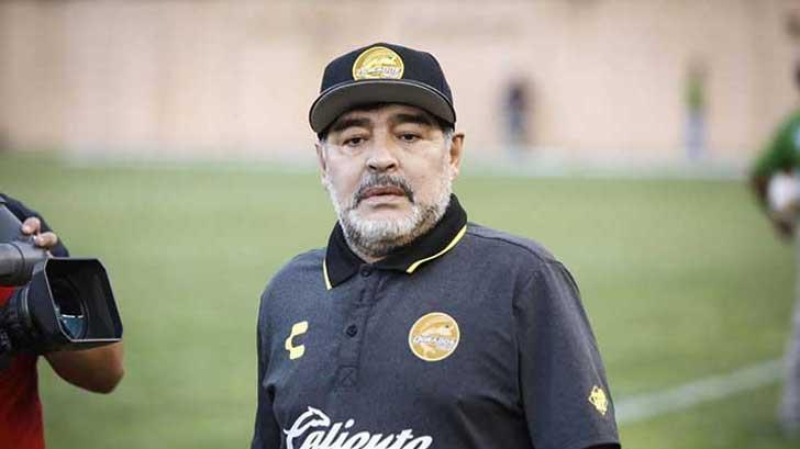 Maradona aislado por el coronavirus