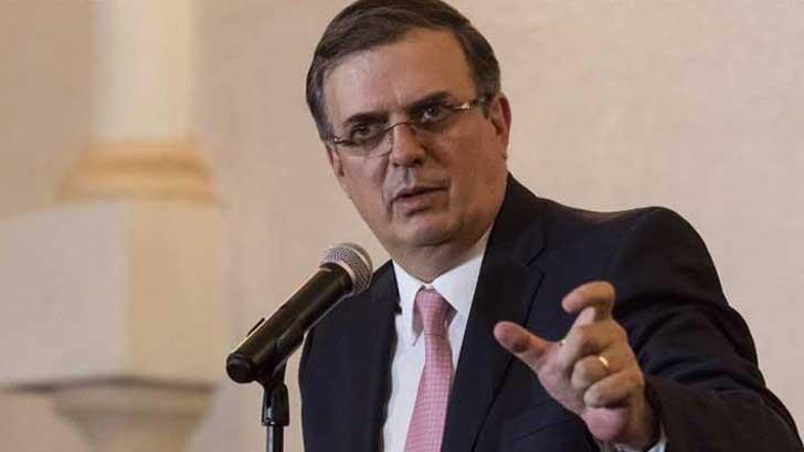 Ebrard responde a declaración de Trump de declarar terroristas a cárteles mexicanos