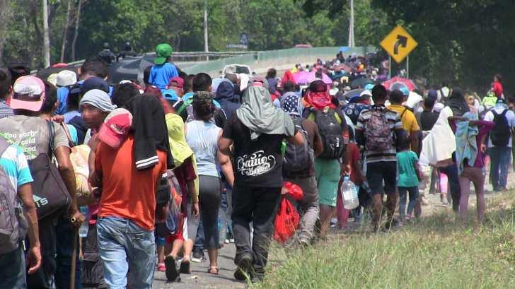 Ingresa Una Nueva Caravana De Migrantes A México