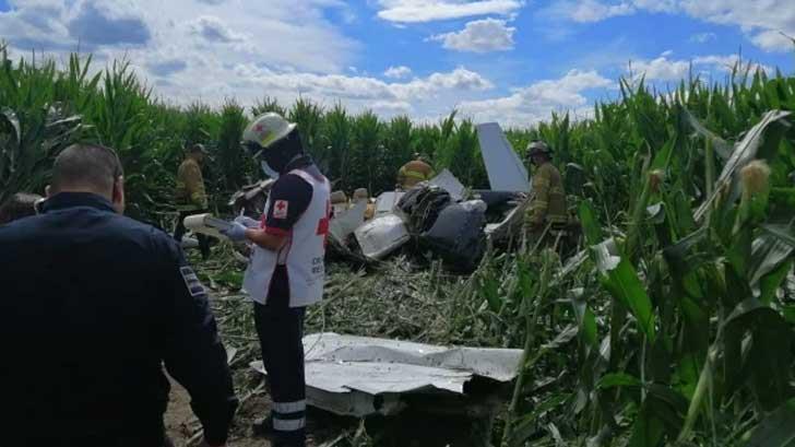 Fallecen cuatro personas al desplomarse avioneta en Chihuahua