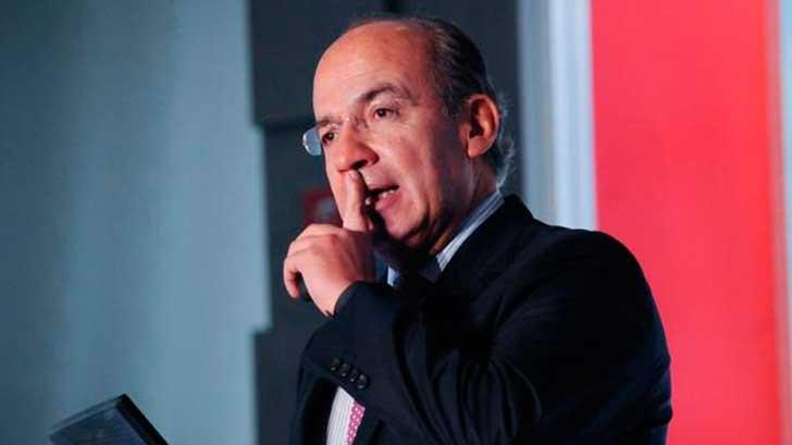 “AMLO me persigue y busca venganza”, dice Felipe Calderón