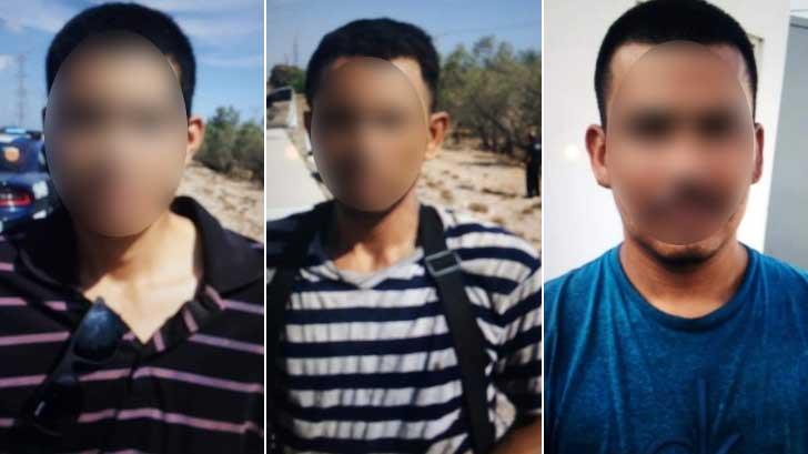 Capturan a tres presuntos homicidas de policías en carretera Hermosillo-Obregón