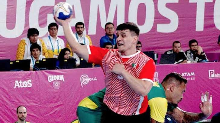 Alán Villalobos, un líder nato del equipo de balonmano mexicano