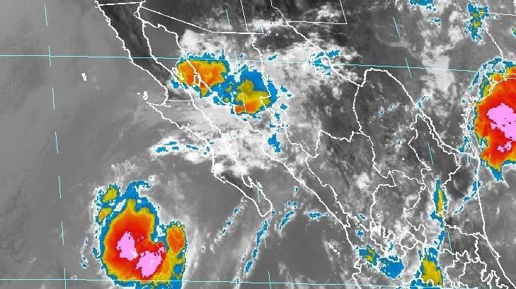 Emiten Alerta Azul para los municipios del sur de Sonora por la tormenta tropical Ivo