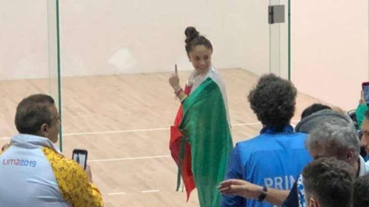 Paola Longoria le da México la medalla de oro número 23 en Panamericanos