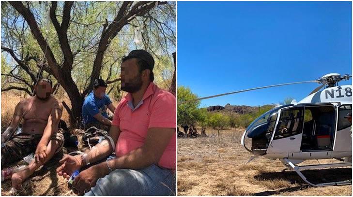 Patrulla fronteriza rescata a 10 migrantes en el desierto de Arizona