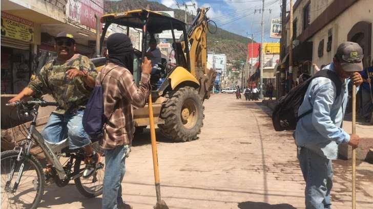 AUDIO | Realizan trabajos de desazolve en el Centro de Guaymas