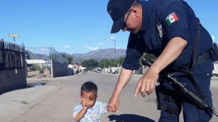 AUDIO | Rescatan a un niño de 1 año deambulando por las calles de Nogales
