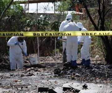 Fiscalía analizará restos calcinados encontrados ayer en San José de Guaymas