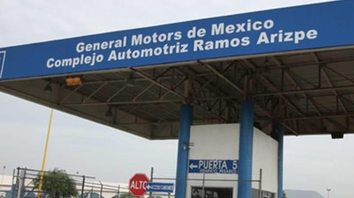 General Motors inicia paro técnico parcial en su planta de Ramos Arizpe