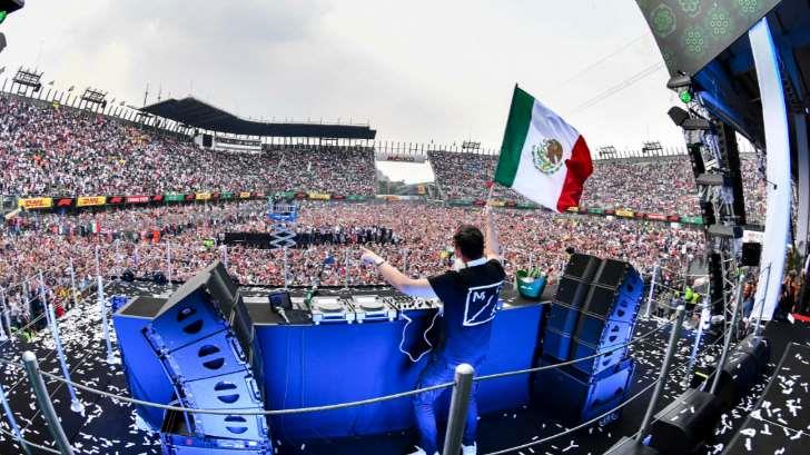Concierto de DJ Tiesto cierra el Gran Premio de México 2019