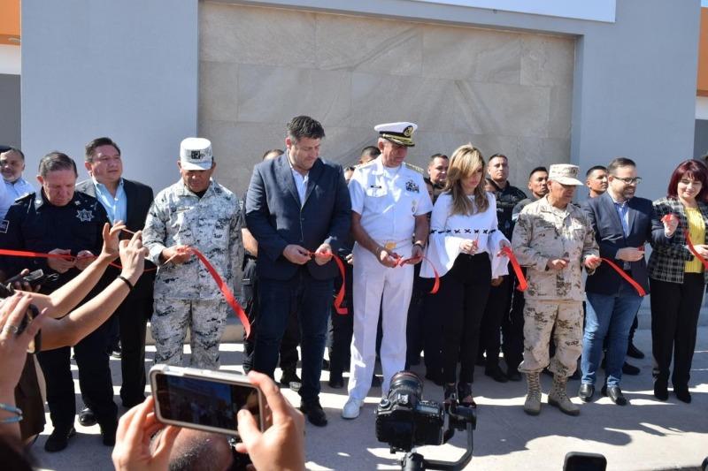 Inauguran una nueva base operativa de la PESP en Guaymas