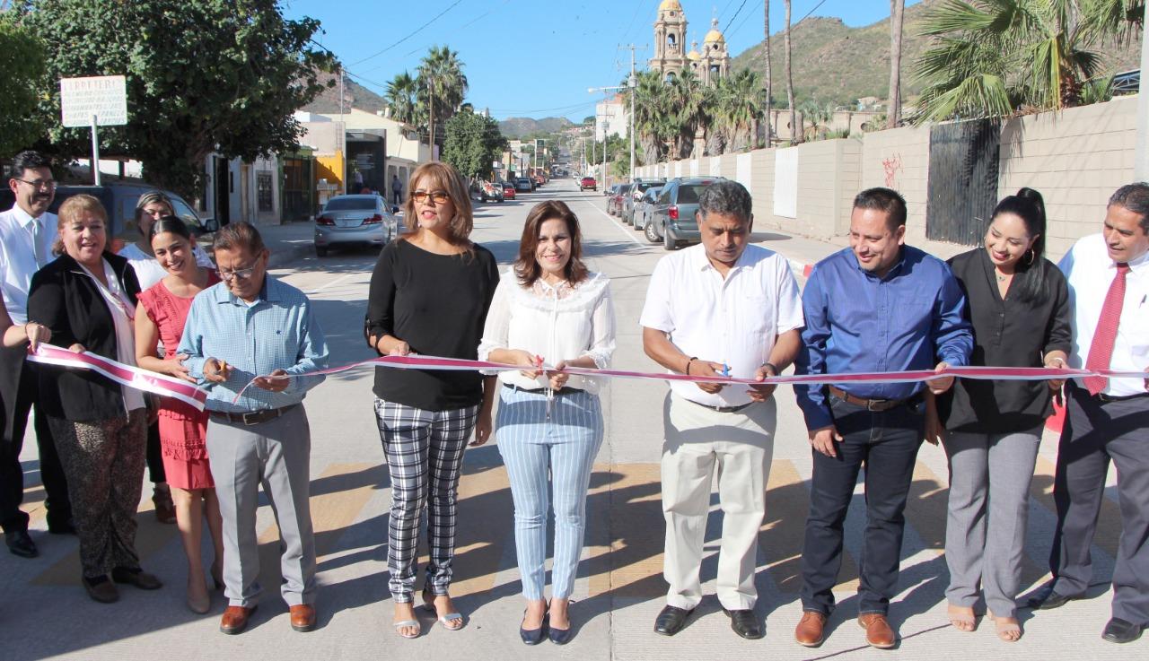 Inauguran la primera etapa de la avenida VI en Guaymas