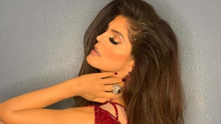 Ana Bárbara impacta con sensuales curvas en vestido transparente