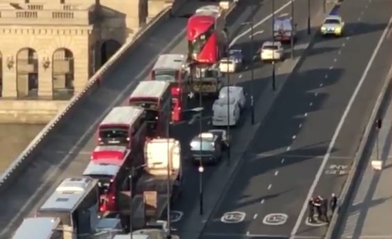 Reportan en Twitter ataque terrorista en Londres