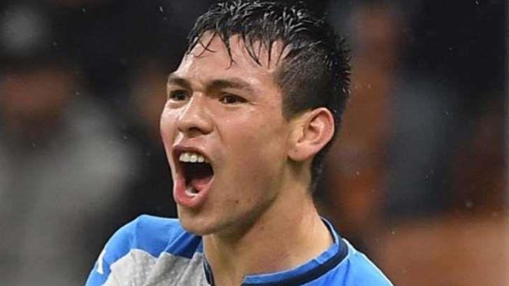 ‘Chucky’ Lozano anota en el empate del Napoli ante el Milan